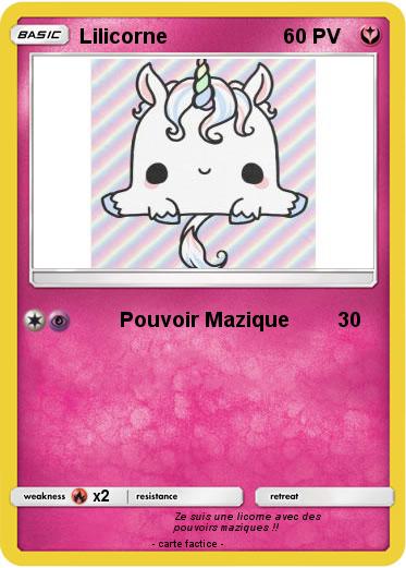 Pokemon Lilicorne