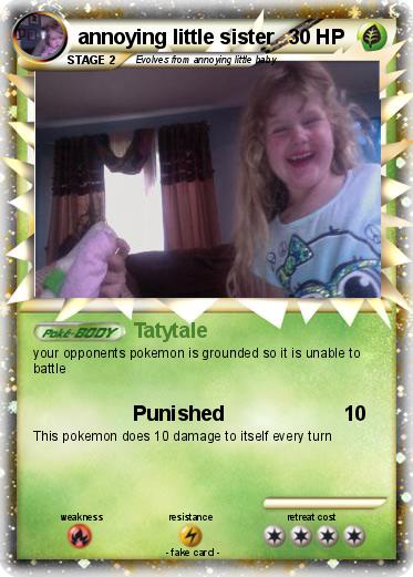 Pokemon annoying little sister