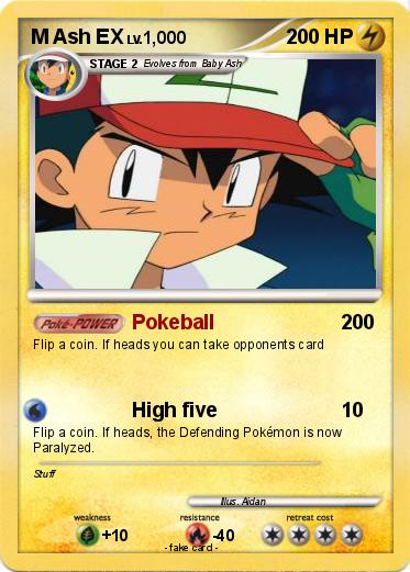Pokemon M Ash EX