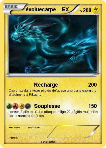 Pokemon évoluecarpe    EX