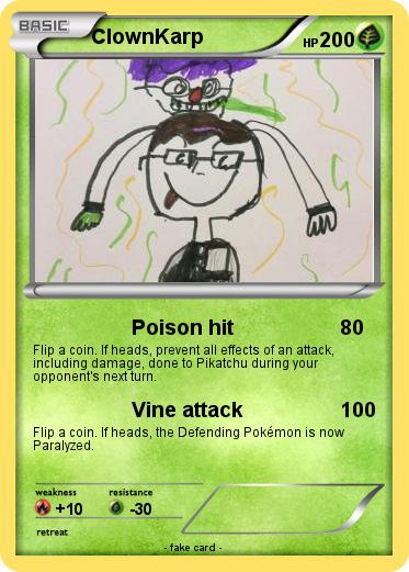 Pokemon ClownKarp