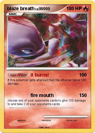 Pokemon blaze breath
