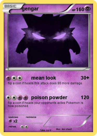 Pokemon gengar