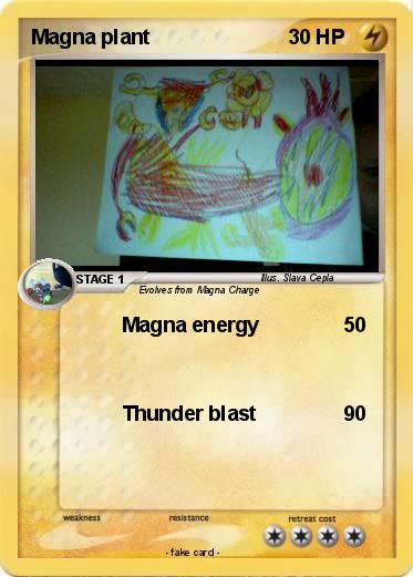 Pokemon Magna plant