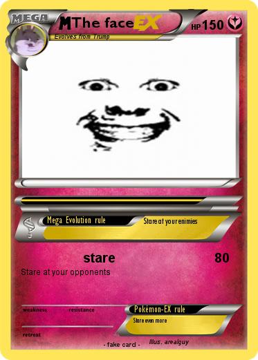 Pokemon The face