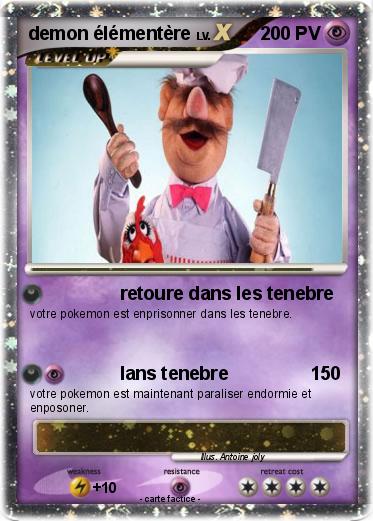 Pokemon demon élémentère