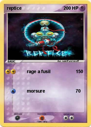 Pokemon reptice