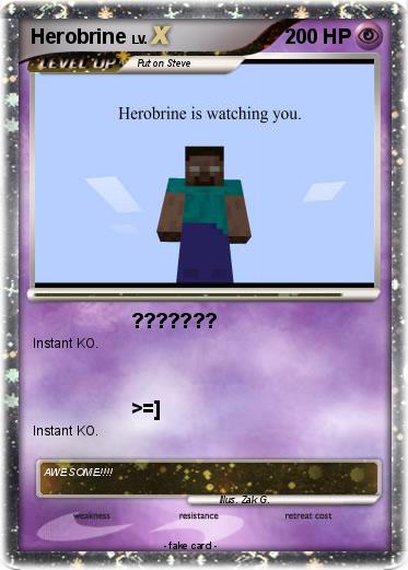 Pokemon Herobrine