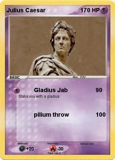 Pokemon Julius Caesar