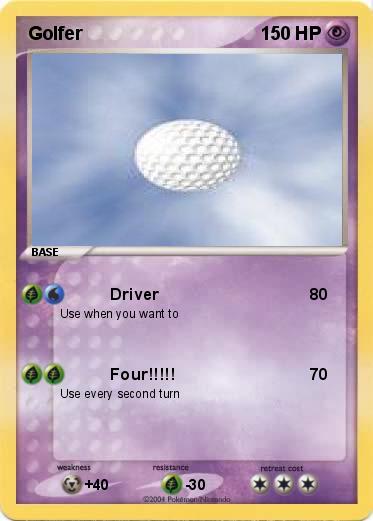 Pokemon Golfer