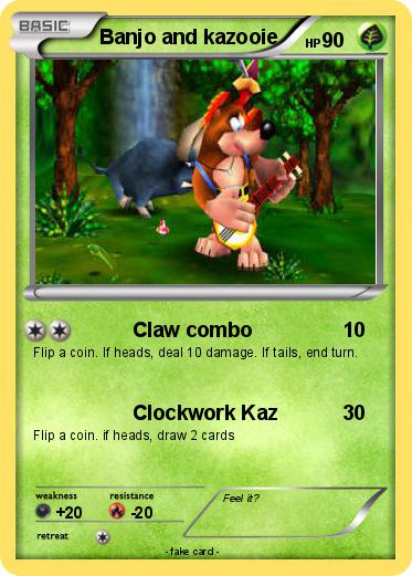 Pokemon Banjo and kazooie