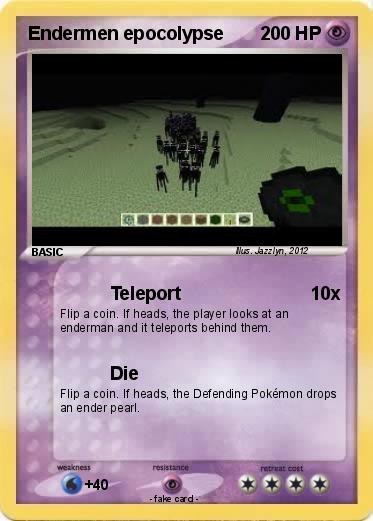 Pokemon Endermen epocolypse