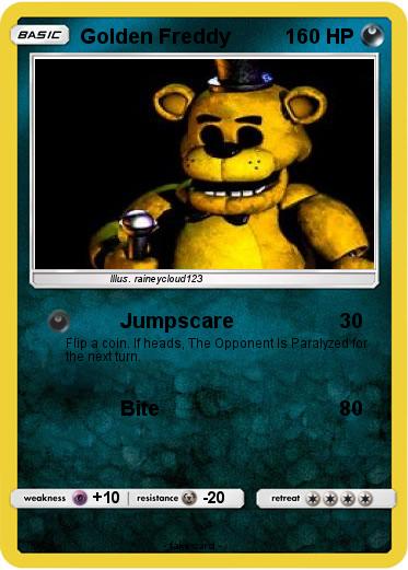 Pokemon Golden Freddy