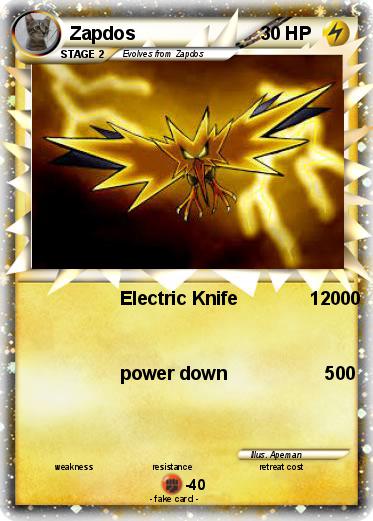 Pokemon Zapdos