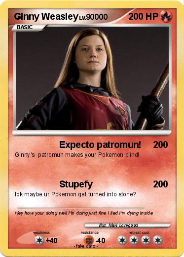 Pokemon Ginny Weasley