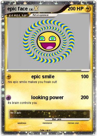Pokemon epic face