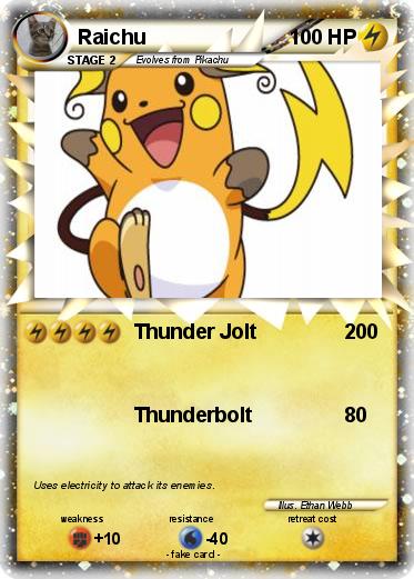 Pokemon Raichu