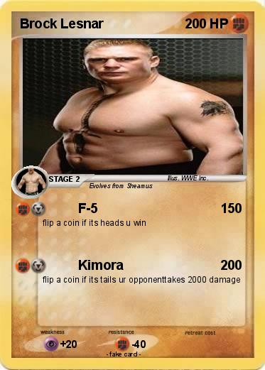 Pokemon Brock Lesnar