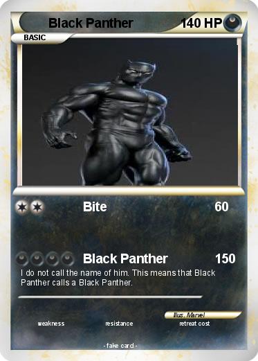 Pokemon Black Panther