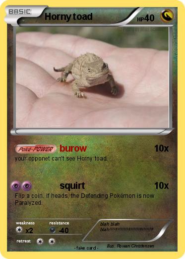 Pokemon Horny toad