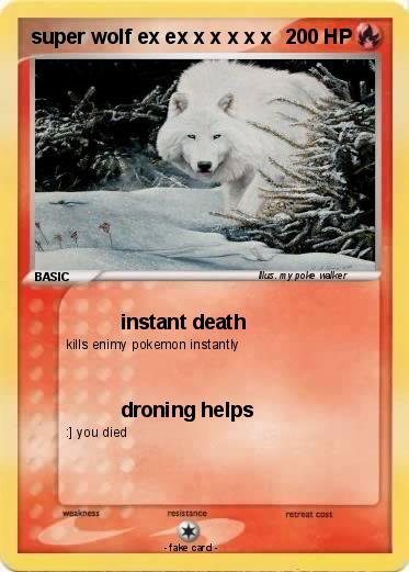 Pokemon super wolf ex ex x x x x x