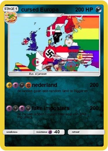 Pokemon cursed Europa