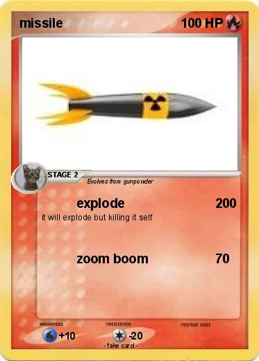 Pokemon missile