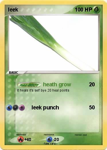 Pokemon leek