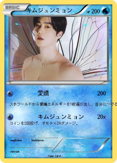 Pokemon キムジュンミョン