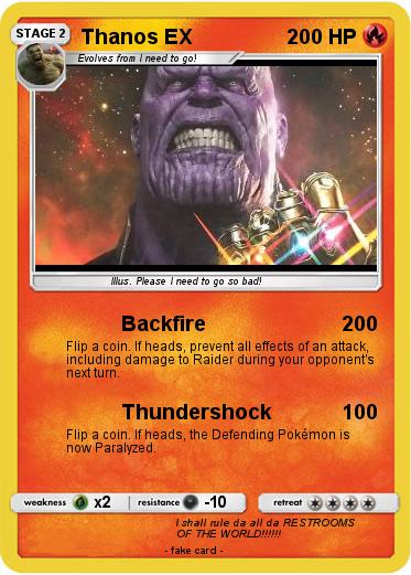 Pokemon Thanos EX