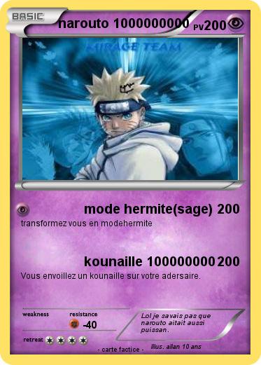 Pokemon narouto 1000000000