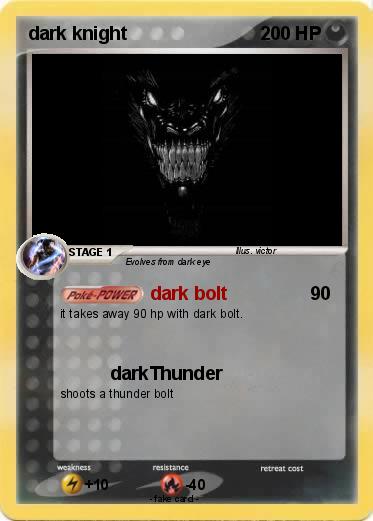 Pokemon dark knight