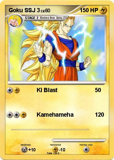 Pokemon Goku SSJ 3