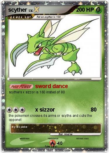 Pokemon scyther