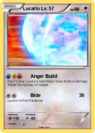 Pokemon Lucario Lv. 57