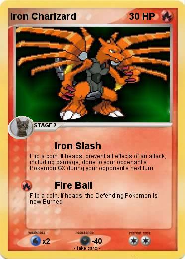 Pokemon Iron Charizard