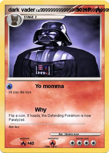 Pokemon dark vader