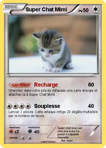 Pokemon Super Chat Mimi