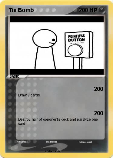 Pokemon Tie Bomb