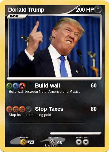 Pokemon Donald Trump