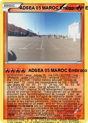 Pokemon ADSEA 05 MAROC Embraco ™ EMT 6152 U COLLECTIVE MAROC UNITÉ A INTERNAT MAROC IME MAROC