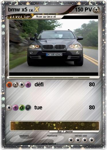 Pokemon bmw x5