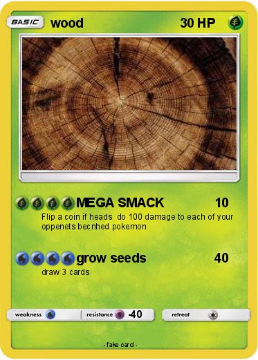 Pokemon wood