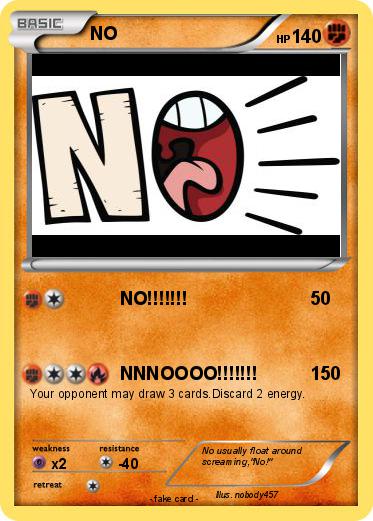 Pokemon NO