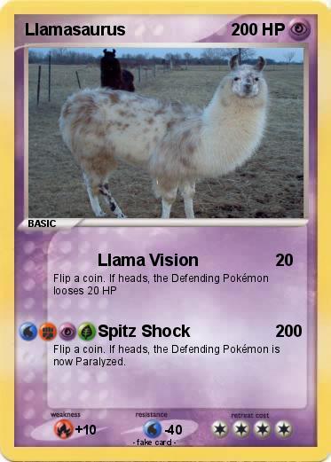 Pokemon Llamasaurus