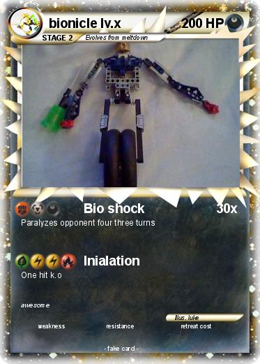 Pokemon bionicle lv.x