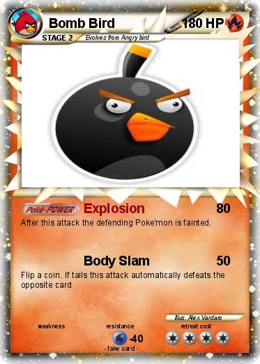 Pokemon Bomb Bird