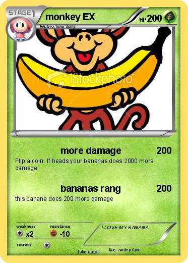 Pokemon monkey EX