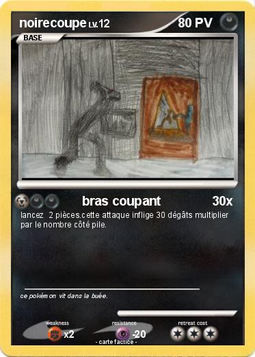 Pokemon noirecoupe