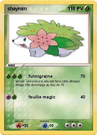 Pokemon shaymin